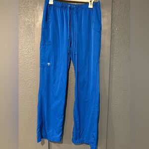 HH Works by Healing Hands Royal Blue Scrub Pants Size Large